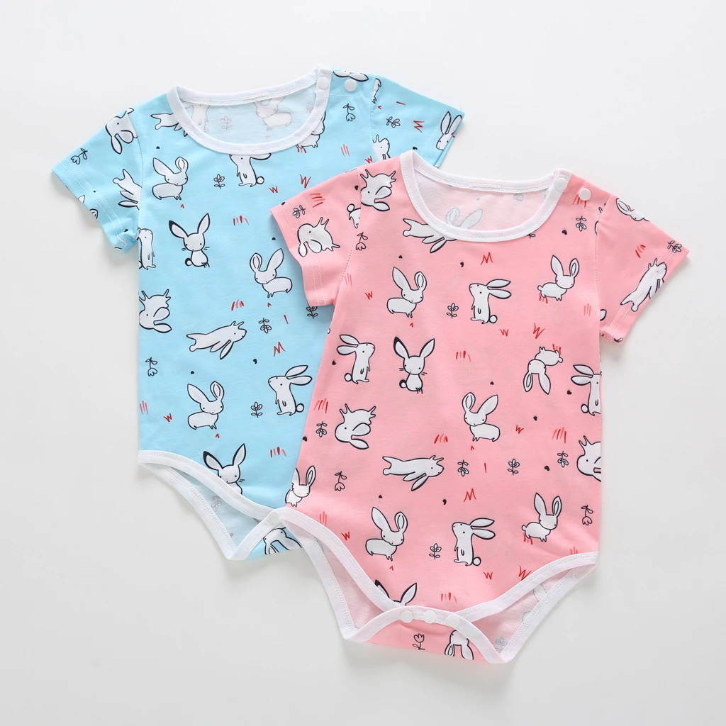 Newborn Baby Summer Short Sleeve Clothes Outfits Toddler Cute Whole