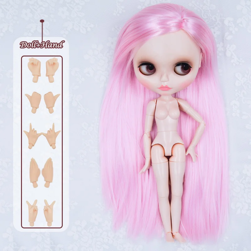 Neo Blyth кукла NBL Заказная блестящее лицо, 1/6 BJD шарнирная кукла Ob24 кукла Blyth для девочки, игрушки для детей YM02 - Цвет: HYM15