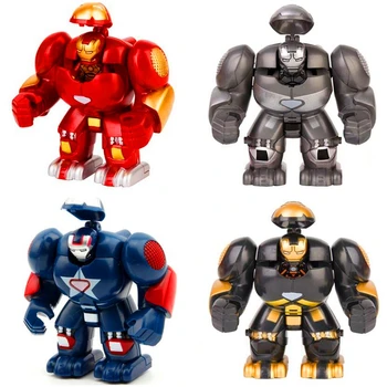 

Iron Man Hulkbusters Marvel Heroes Infinity Gauntlet Figure Model Building Blocks Toys Constuction Technic Gift For Children