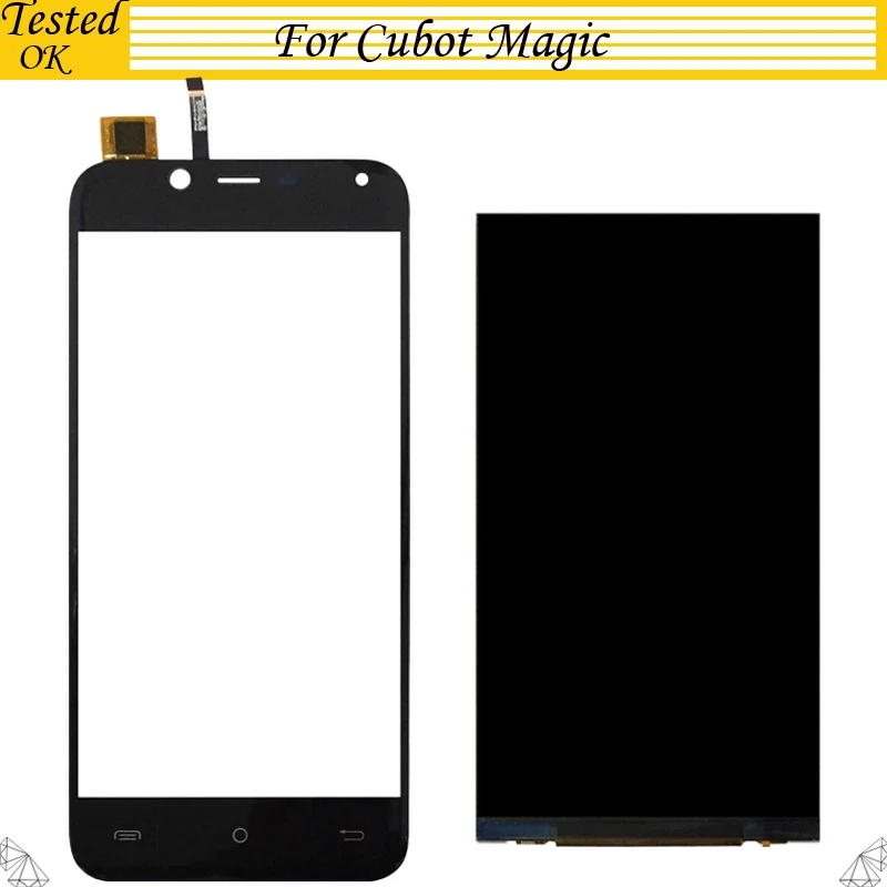 

For Cubot Magic LCD with Touch Panel Repair Parts 100% Tested Working for Magic Phone LCD Display+Touch Sccreen Digitizer