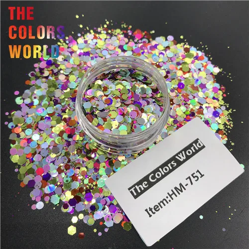HM-751 200g TCT-361 Смешанная форма Лоскутная блестящая ногти блестящий дизайн ногтей украшение боди-арт тату тумблер ремесла DIY аксессуары вечерние поставщик - Цвет: HM-751 200g