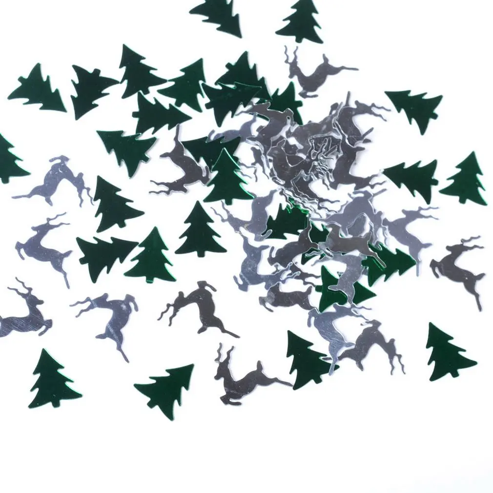 A31026 Mixed Color Christmas Clock Confetti For Wedding Universal Throw Confetti Christmas Table Decor For Home Party