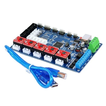 

3D Printer Control Board MKS Gen V1.2 + DRV8825 Stepper Motor Driver Module + USB Cable