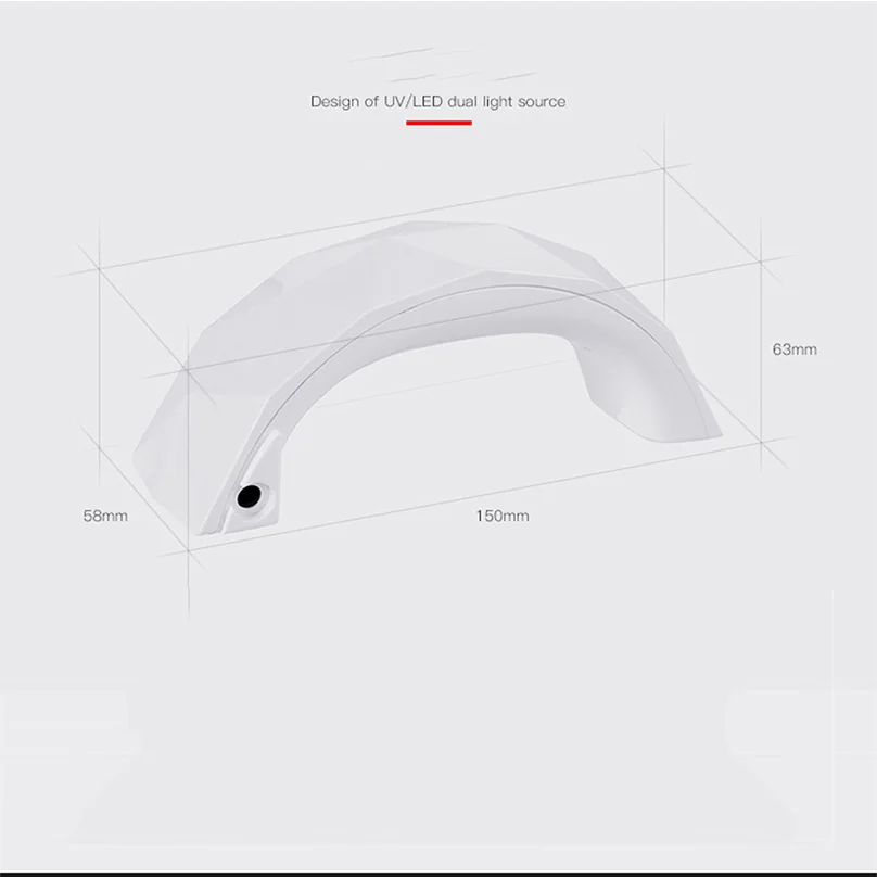 Маникюрный Мини Портативный Светодиодный УФ лампа для сушки|Сушилки ногтей| |