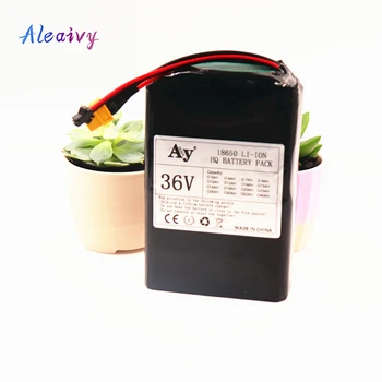 

Aleaivy 36V 10S2P 4,5,6,7Ah lithium battery pack, the battery pack series is suitable for scooters, unicycles, etc. with BMS
