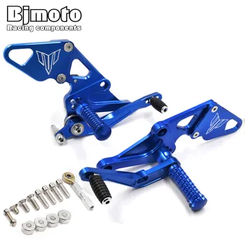 

MT 07 Motorcycle Accessories Fully Adjustable Rearset Foot Pegs Rest Pedals For Yamaha MT-07 MT07 2013-2017 FZ-07 FZ07 2015-2017
