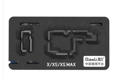Qianli материнская плата среднего слоя 3D BGA трафарет завод Оловянная платформа для iPhone X XS XSMAX 11 11Pro Max Repair Net - Цвет: for ip x xs xsmax