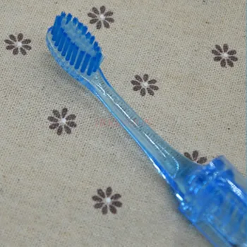 

5 PCS travel toothbrush Travel folding toothbrush portable business trip head adult soft hair toothbrush outdoor suit home