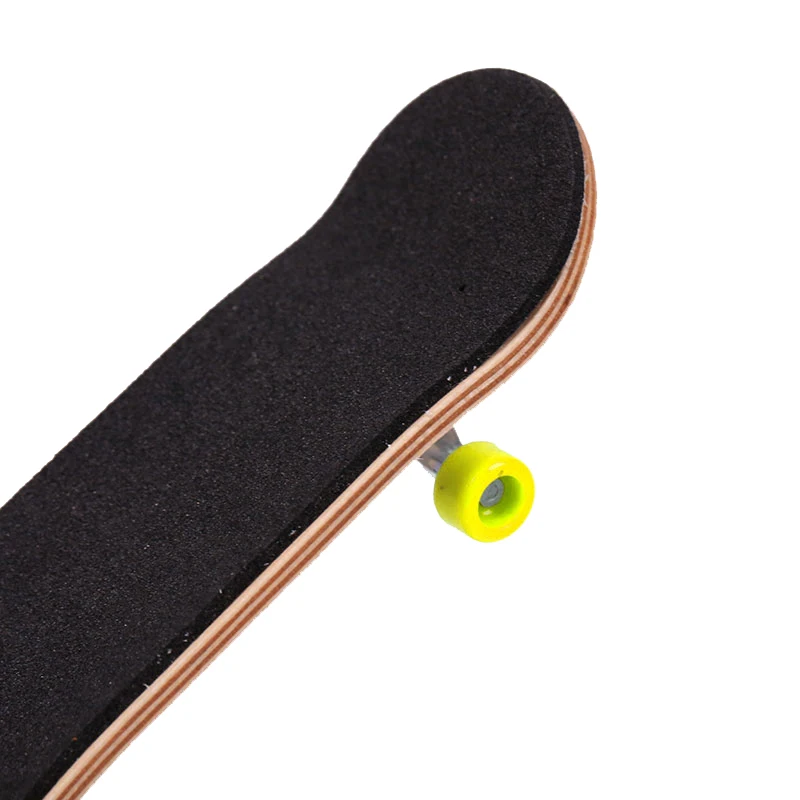 Wood Grit Complete New Finger Skate Collectibles Desk Toys Yellow Foam Fingerboard Purple Hobbies