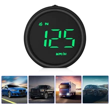 Car Head Up Display GPS HUD Digital Gauges KM/h MPH Overspeed Alarm Speedometer Smart Gadgets Auto Electronics Accessories