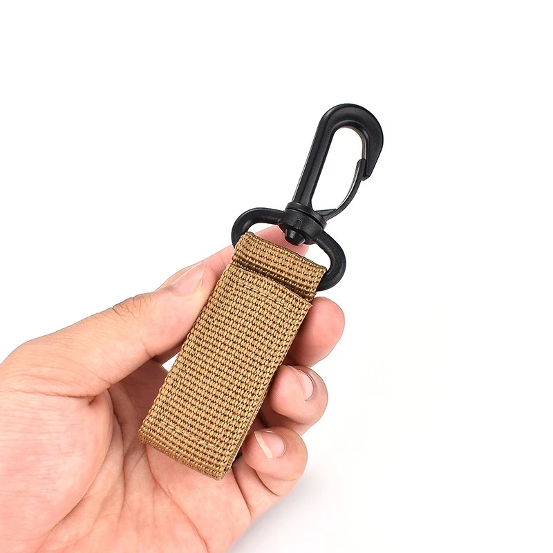 Инструментов для использования на открытом воздухе тактический molle пряжка для ремня для скалолазания пластиковый чехол с поворотной карабина Охота Отдых на природе подвеска на рюкзак крючок для ключей