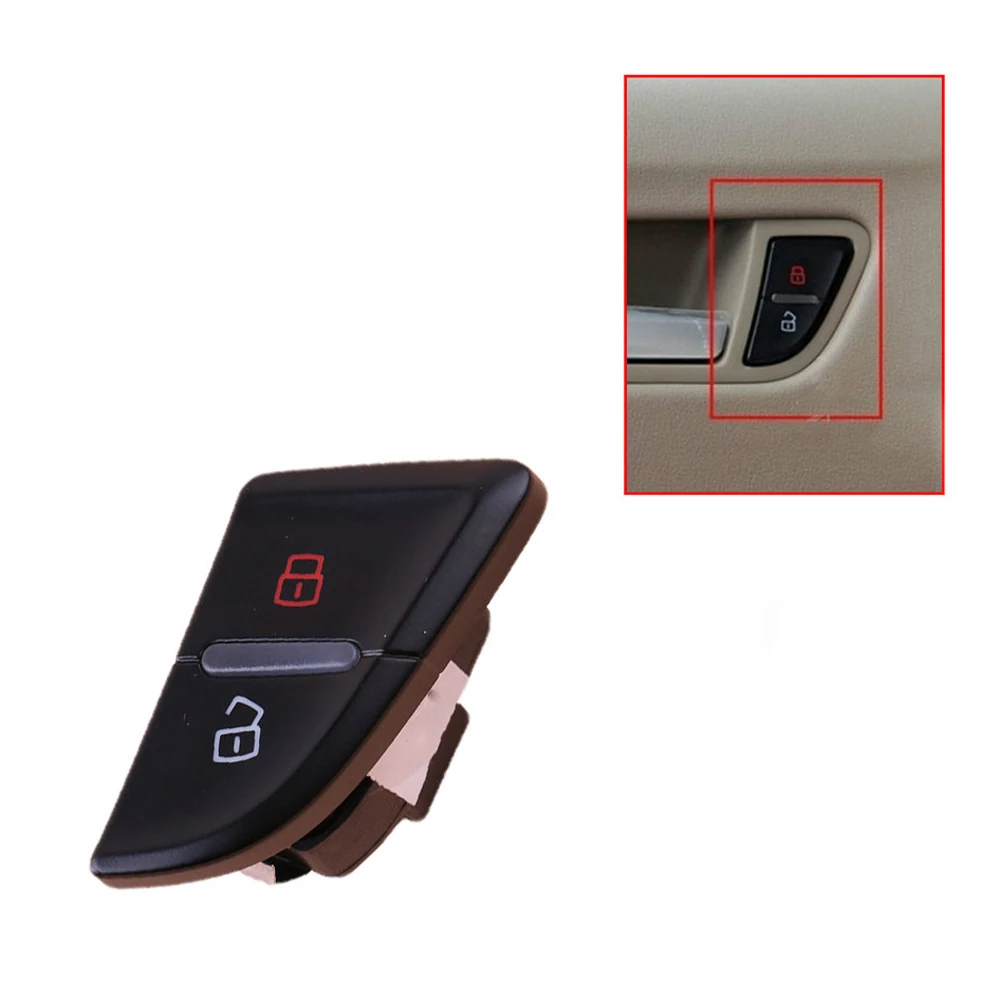 

Front Left Central Door Lock Switch Button For Audi A4 S4 B8 Allroad 2008 - 2012 A5 S5 RS4 8KD962107B 8K0962107 8K0 962 107