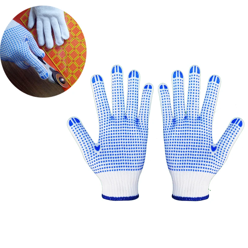 1 пара перчаток с линейкой противоскользящие износостойкие мягкие удобные