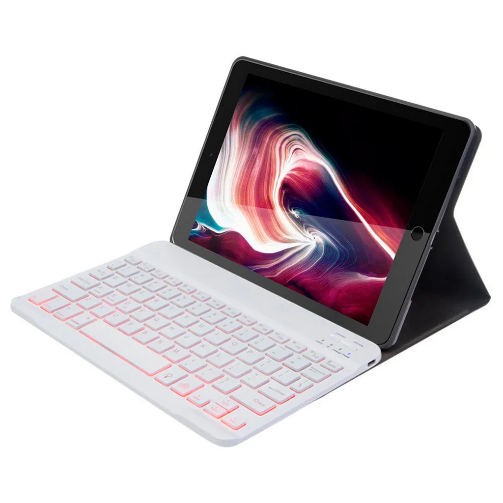 Товары для iPad дюйма, чехол, съемный, Bluetooth, беспроводная клавиатура, чехол, автоматическое Пробуждение для Носимых устройств