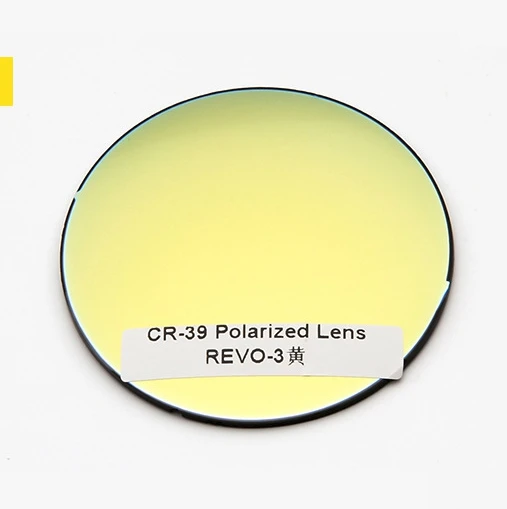 C3 yellow Разноцветный зеркальный поляризационный цветной асферический рецепт близорукость Пресбиопия CR-39 защита от излучения - Цвет линз: C3 yellow