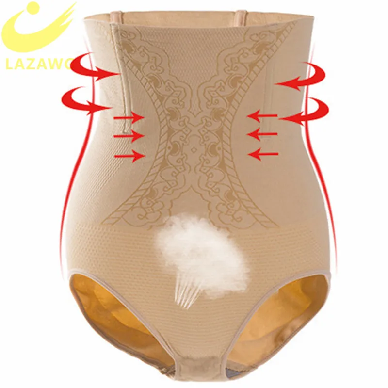 

LAZAWG Women Body Shaper Tummy Control Panties Waist Trainer Panty Seamless Shapewear Slimming Sexy Push Up Butt Lifter Fajas