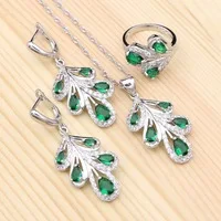 925-Silver-Bridal-Jewelry-Sets-For-Women-Accessories-Green-Cubic-Zirconia-White-Crystal-Pendant-Necklace-Ring.jpg_200x200