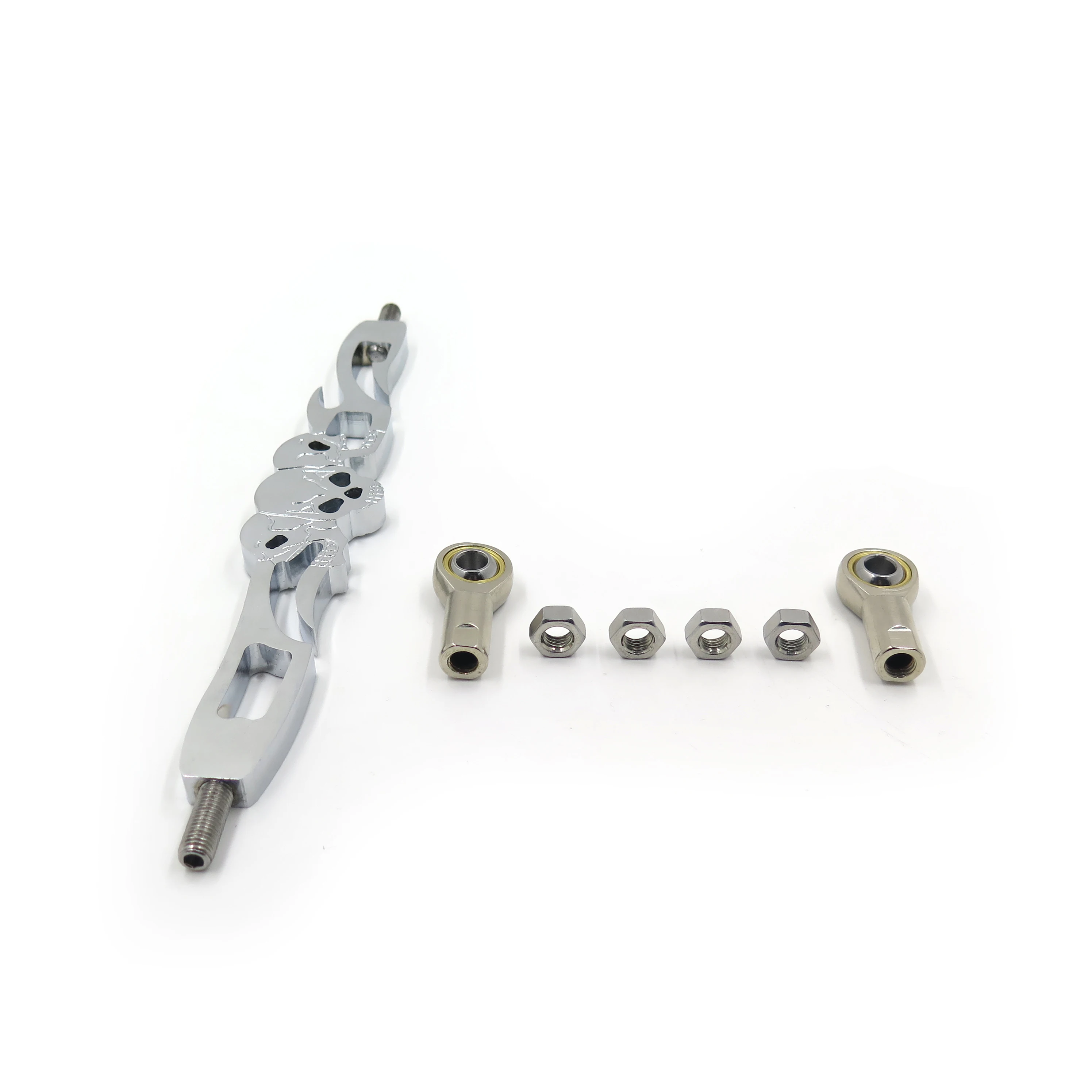 Запчасти для Мотоциклов Harley Davidson Softail FXDWG Dyna Wide Glide CHROME Skull Shift|shift linkage|dyna wide glidechrome