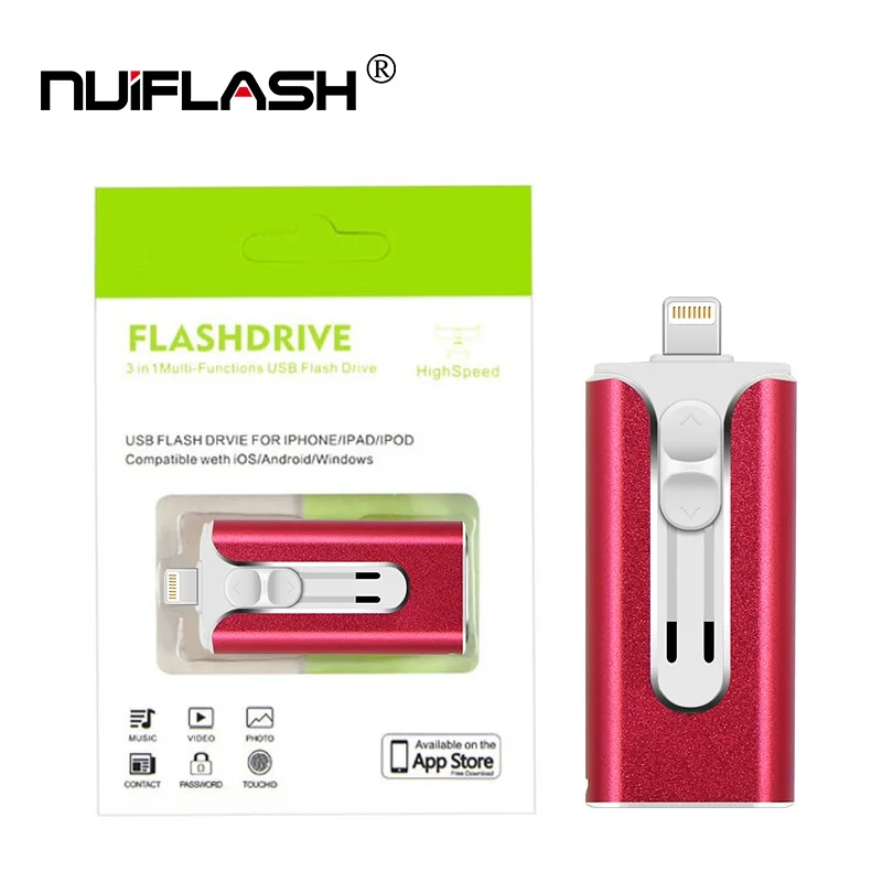 Для iPhone/iPad/компьютера usb флэш-память 128 ГБ 256 ГБ флэш-накопитель 64 Гб оперативной памяти, 32 Гб встроенной памяти, флэш-накопитель usb накопитель фото led stick