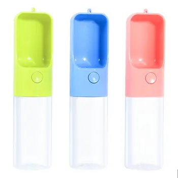 

450Ml Portable Pet Dog Bottle Travel Water Drink Cup Outdoor Pet Feeder for Walking Hiking P7Ding