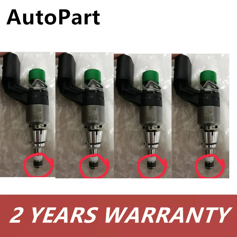 4 шт. OEM инжектор топлива форсунка Форсунки клапан впрыска для VW Jetta Passat Golf Audi A3 Skoda Seat 1,4 T 03C906036M 03C906036F