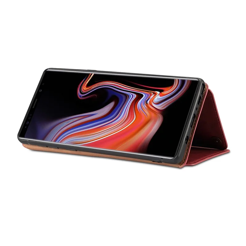 Чехол для samsung Galaxy Note 9, кожаный чехол для Galaxy Note 9, сумки-бумажники, роскошный флип-чехол для samsung Note 9, Note9, чехол