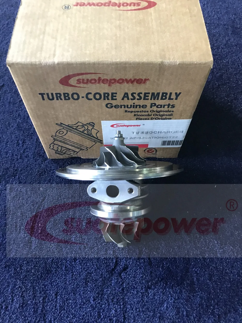 Высокое качество! Suotepower GT2259S турбо картридж 797648-1 504379020 для грузовика IVECO 9 тонн и 13 тонн Mercurio chra core