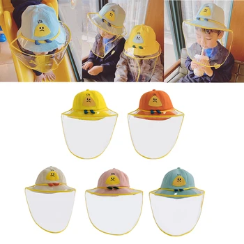 

Multifunction Protective Hats Detachable, Anti-Spitting Face Cover, Outdoor Fisherman Hat for Baby Children