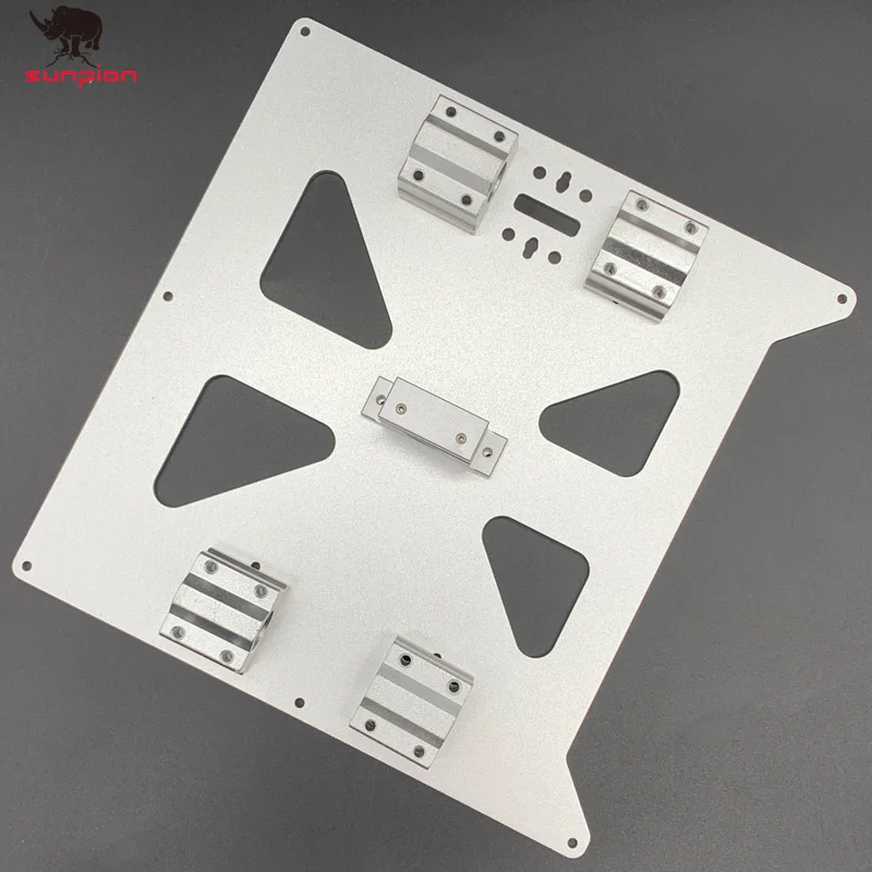Алюминиевая анодированная пластина Y Carriage с SC8UU pgrade Prusa i3 V2 поддержкой горячей