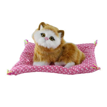 

1Pcs Realistic Kitten Cat Simulation Stuffed Living Animal Plush Toy for Kids HUG-Deals