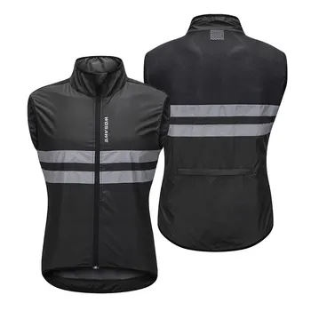

Wosawe cycling Vest Sleeveless Cycling Jersey Windproof Breathable MTB Bike Riding Top Sports Jacket for Men and Women clothing