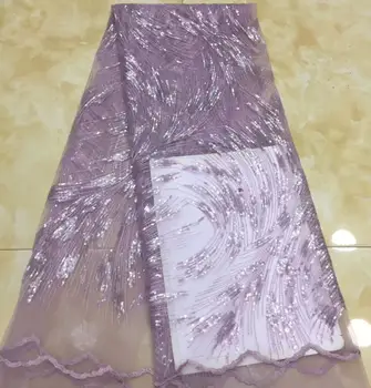 

nice looking feather embroidery tulle mesh lace fabric Cyndi-18.6805 with good quality for party dress