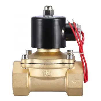 

DN32 Normally Closed 2 Position 2 Way Electromagnetic Solenoid Valve AC 220V 1-1/4" Electric Valve