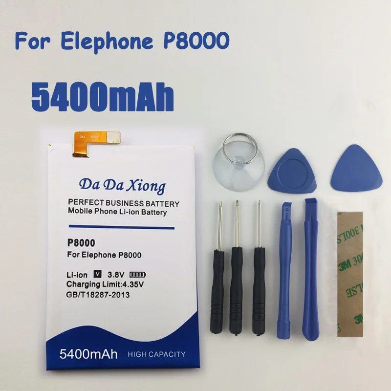 Аккумулятор 5400mAh Elephone P8000 для мобильный телефон|elephone p8000 battery|battery for elephonebattery |