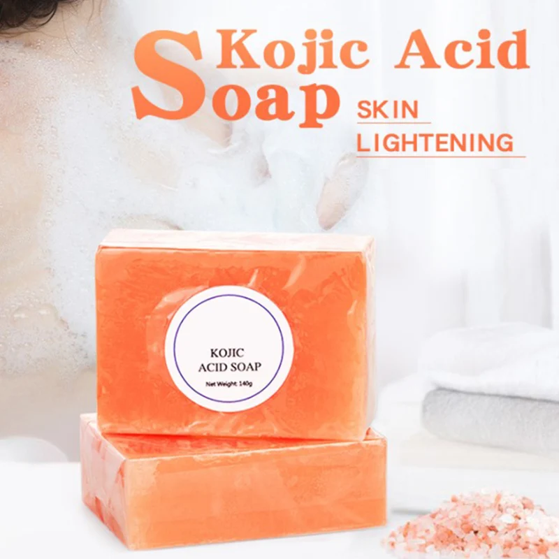 140g Handmade Kojic Acid Essential Oil Soap Skin Deep Cleansing Face Body Skin Soap