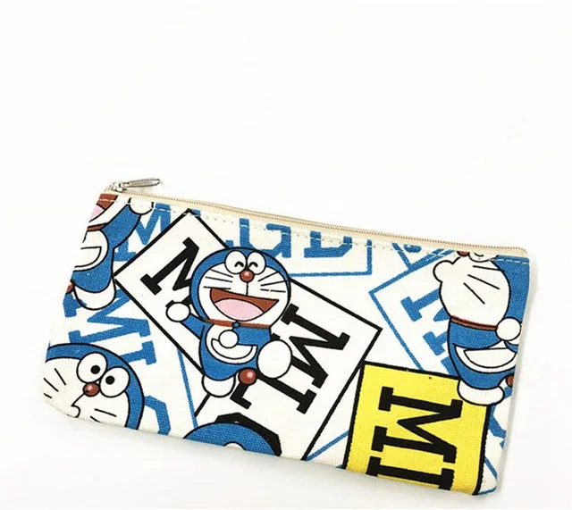 Disney new cute cartoon mickey mouse pattern purse casual student girl canvas sundries storage bag women cosmetic bag - Цвет: 2
