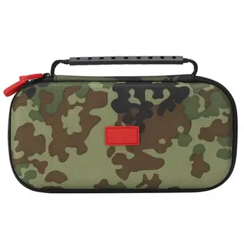 

EVA Green Camouflage Outdoor Portable Waterproof Game Machine Storage Protection Bag for Switch Lite Host