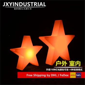 

L20*W20*H6cm Super Brightness LED 3D Five Star Light illuminator LED Star Lighting Factory Night lights free shipping