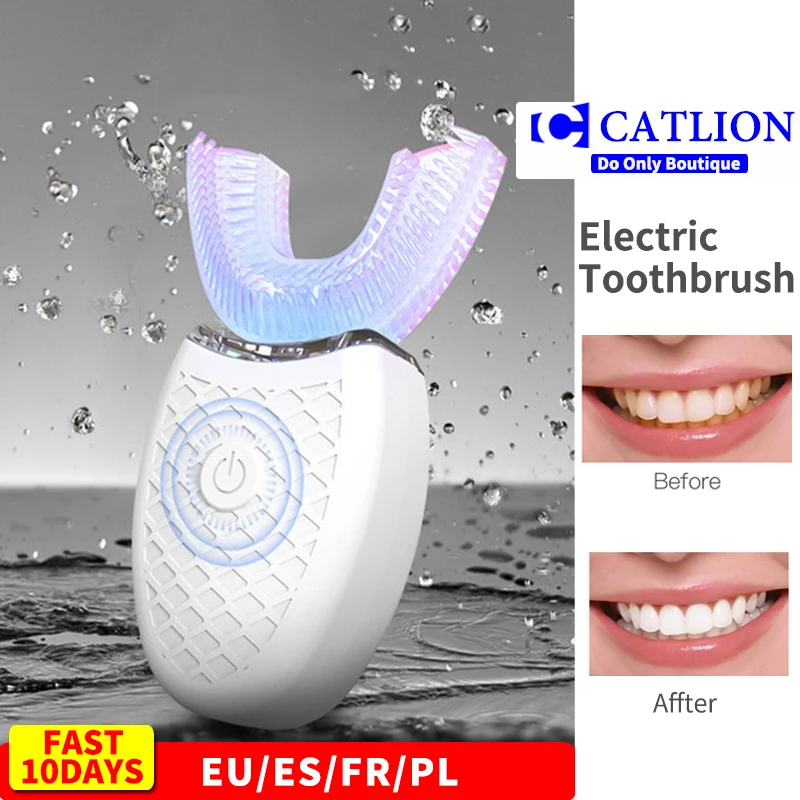 Electric Toothbrush oclean x pro Automatic Ultrasonic 360 Nano Silicone U shaped USB Rechargeable Wireless Teethbrush Children