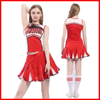 

Girl Cheerleading Dress Cheerleading Football Baby Aerobics Costume Women School Uniforms Adults Cheerleader Dancing Costumes