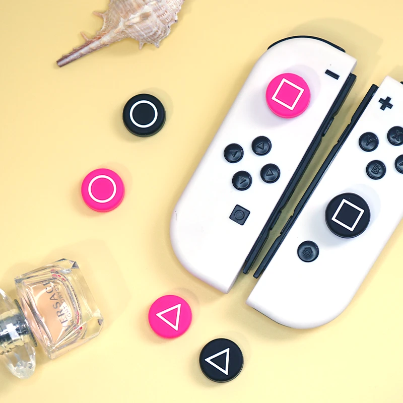 Thumb Stick Grip Cap Joycon Squid Soft Joystick Protective Cover For
