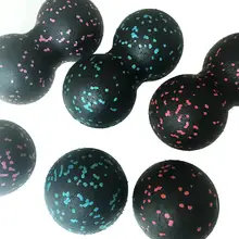 EPP Лакросс мяча миофассии арахис Массажный мяч высокой плотности легкий фитнес-фасции для тела массаж йога упражнения снимают боль