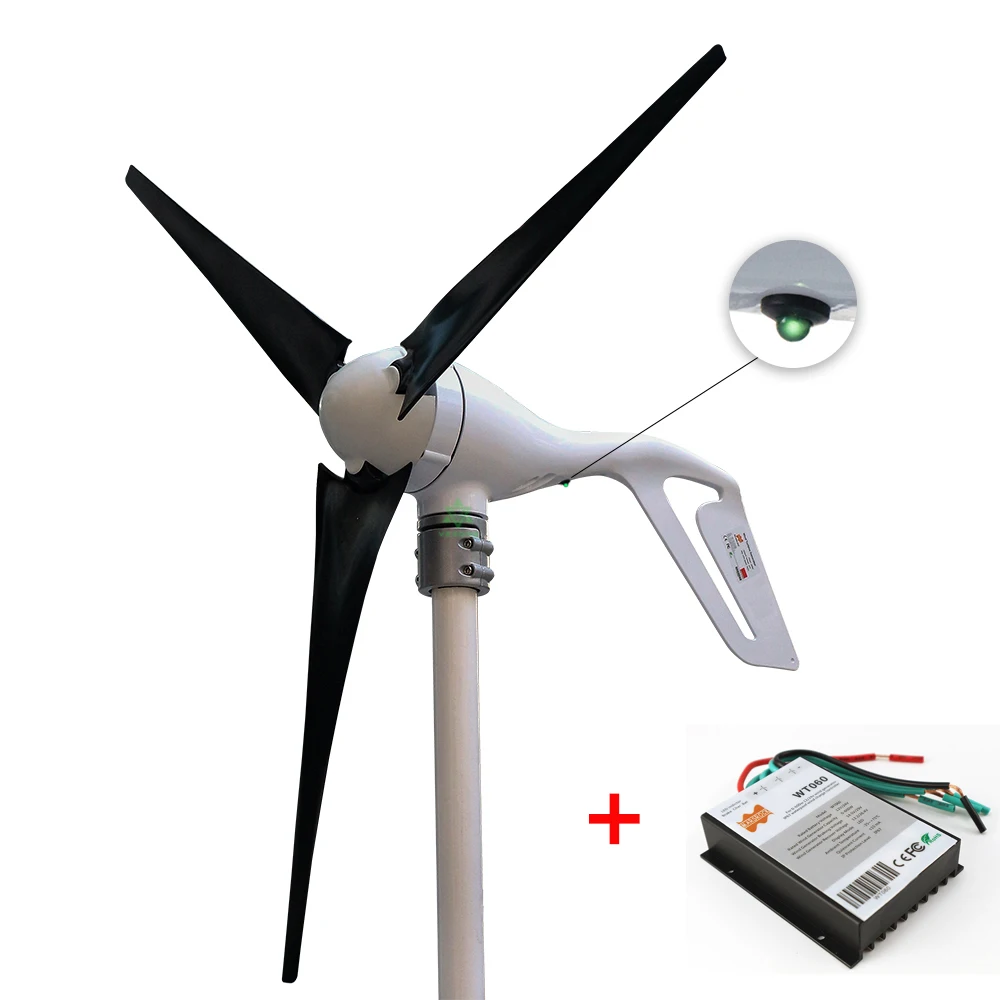 小型の風力発電機 400w 12v 3ブレード+コントローラ 小型の風力発電機 400w 12v 3ブレード+コントローラ