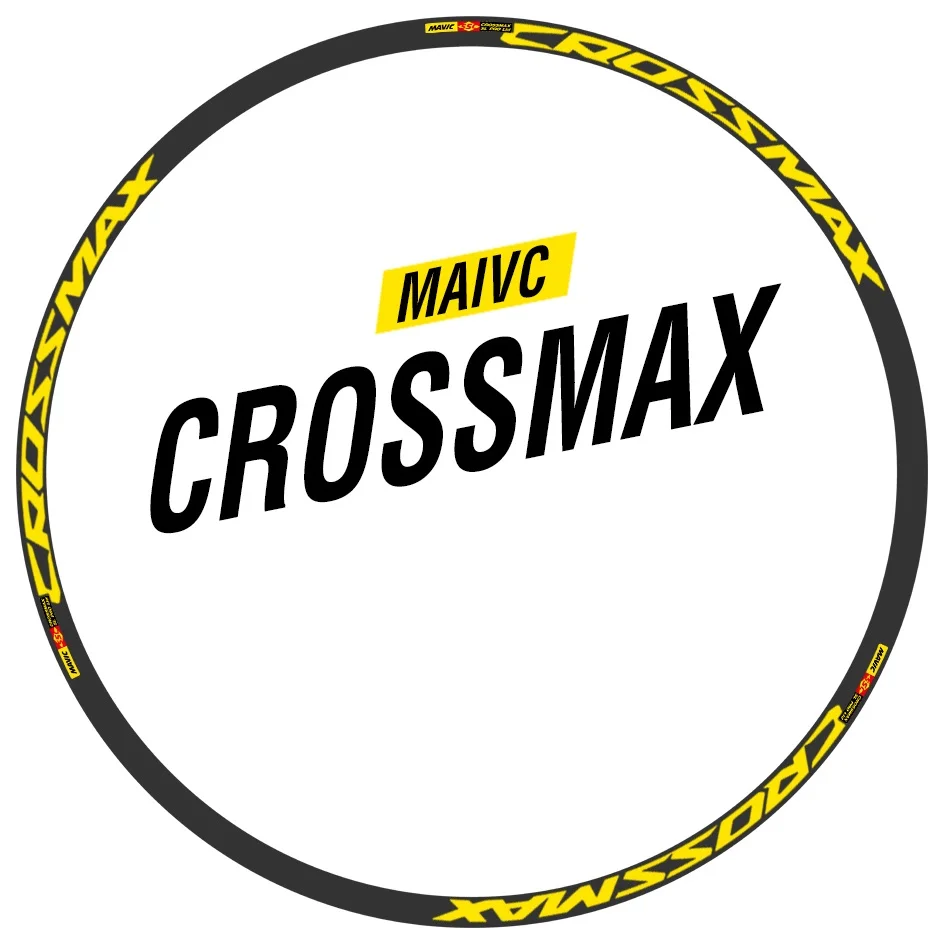 Два колеса обода наклейки для горного велосипеда MAIVC Crossmax Sl Pro Cycle MTB наклейки|stickers