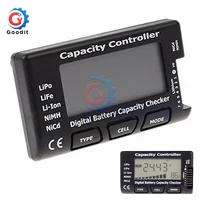 1-7S Digital Battery Capacity Detector Power Display LCD Checker Tester Voltage Controller LiPo LiFe Li-ion NiMH Nicd for RC Car 1