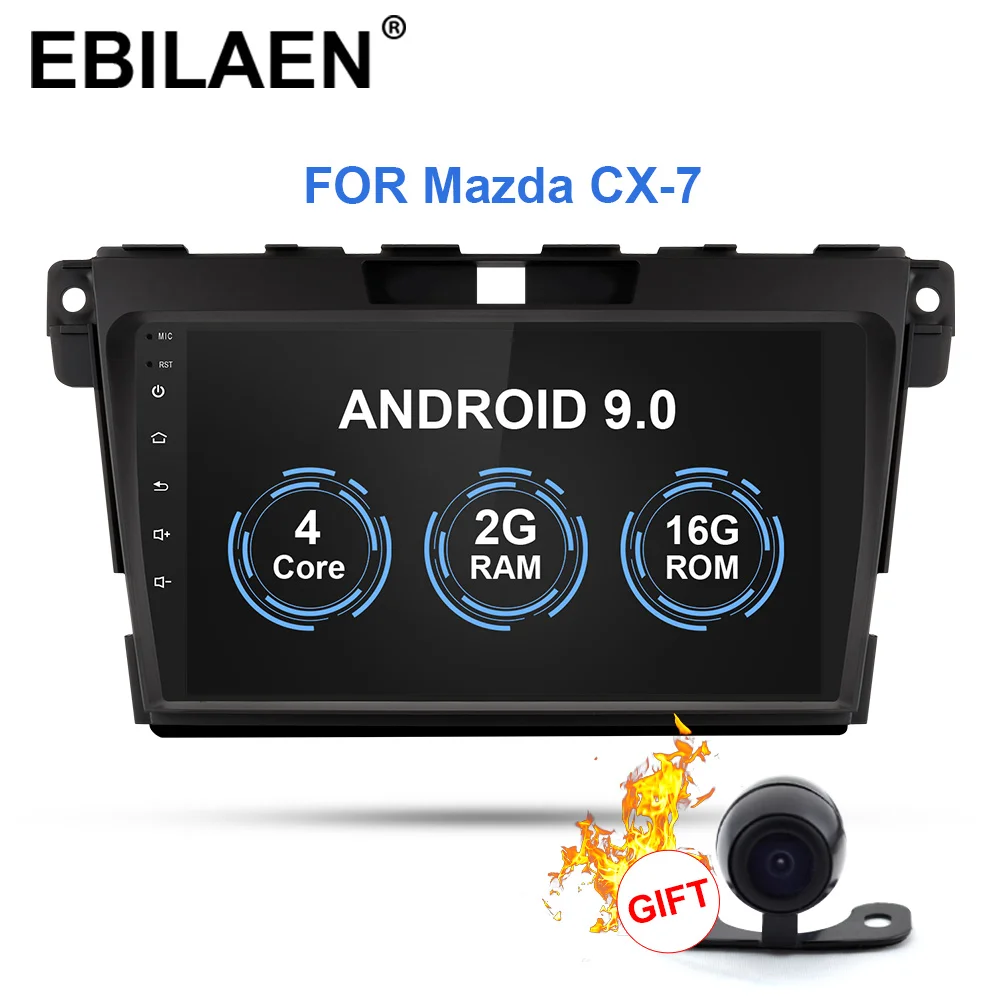 

Car Radio Multimedia Player For Mazda CX7 CX-7 CX 7 Autoradio 2Din Android 9.0 GPS Navigation Tape Recorder Stereo IPS Screen