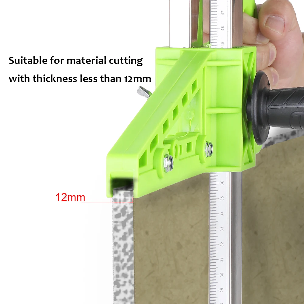 

Portable Manual High Accuracy Gypsum Board Cutter Hand Push Drywall Cutting Artifact Tool with Double Blade and 4 Bearings