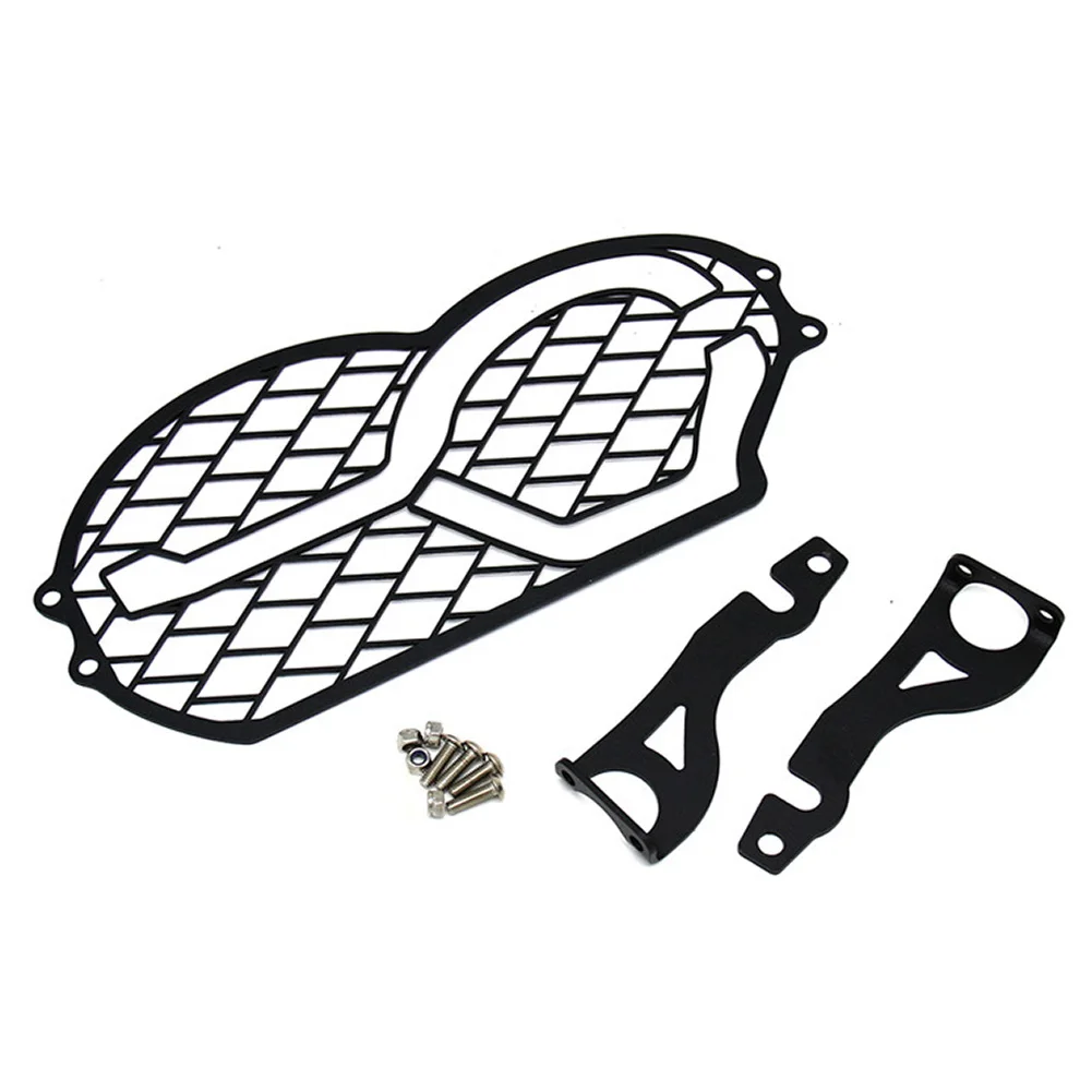 

Modify Case Protect Grid Ornament Motorcycle Repair Stainless Steel Rustproof Headlight Guard Reusable For R1200GS ADV 08-12