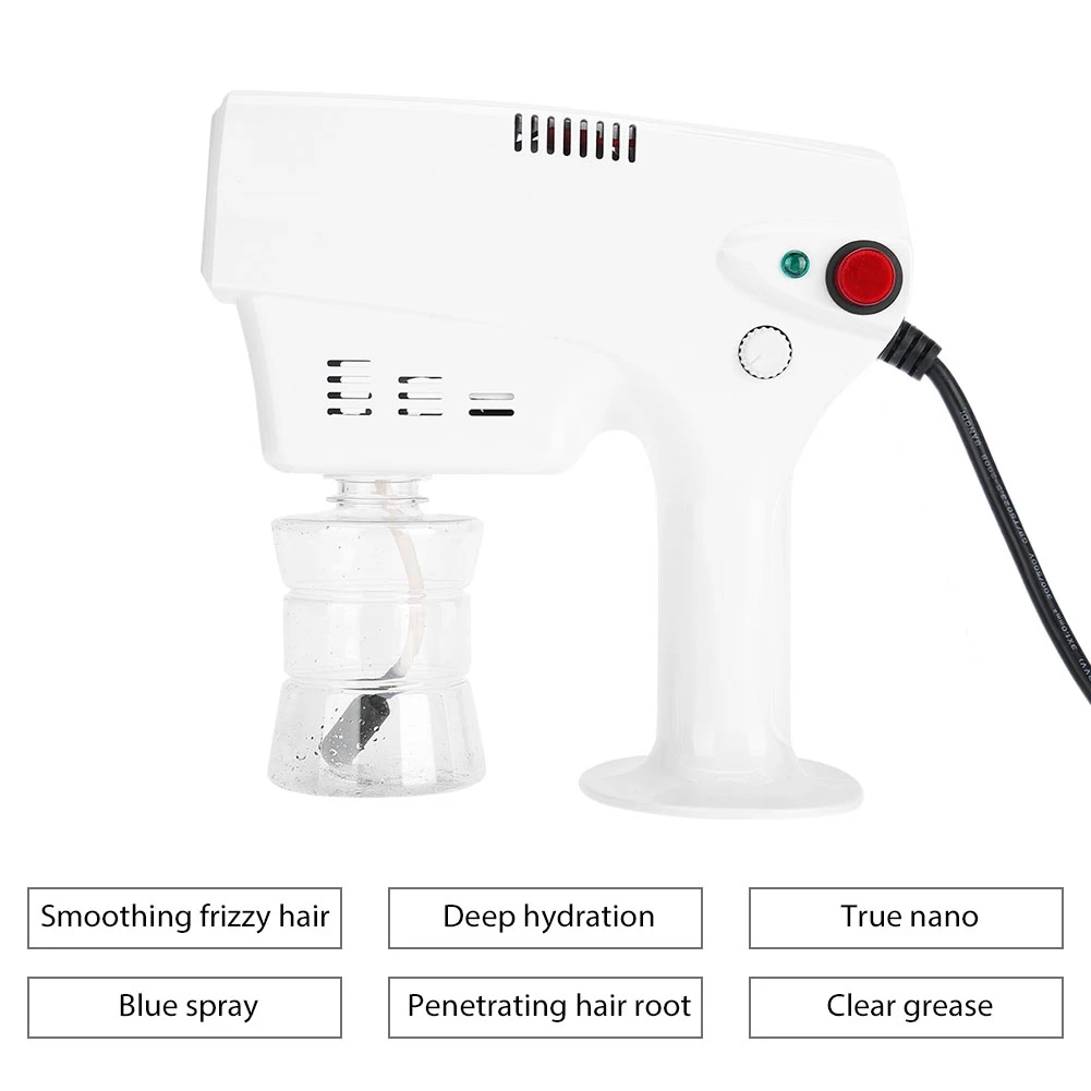 Многофункциональный Нано пароочиститель окрашивание волос отпариватель увлажнитель инструмент для ухода за волосами b