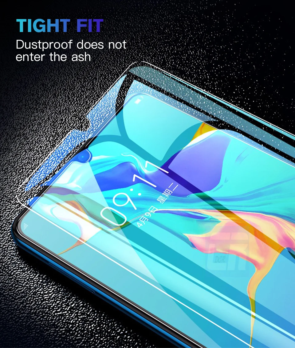 2 шт HD полное закаленное стекло для huawei P30 P20 Honor 10 Lite Защитная пленка для экрана на Honor 8X 10i 20 Pro Анти-синий светильник